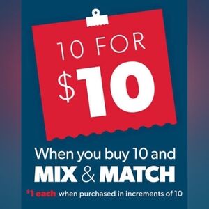 👠🕊10 FOR $10 FOR A LIMITED TIME!👠🕊 See Details Below!